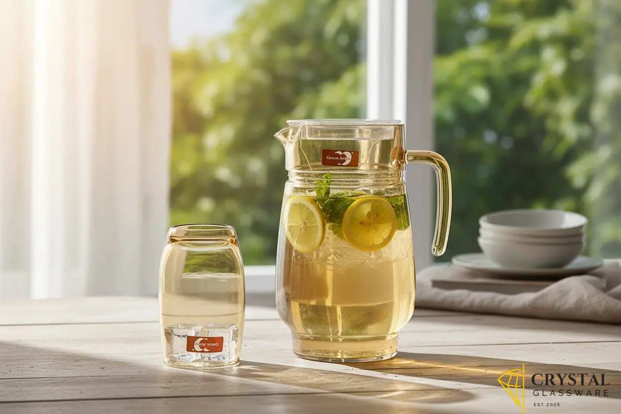 7-piece glassware set 